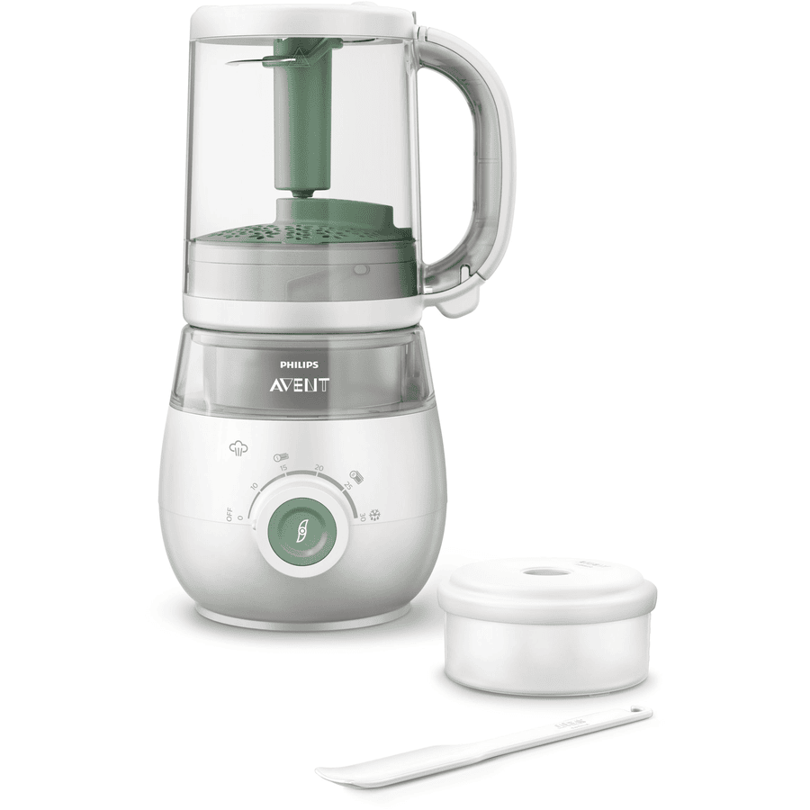 Philips Avent 4-in-1 Baby Food Processor Vapore e Frullatore SCF885/01 verde