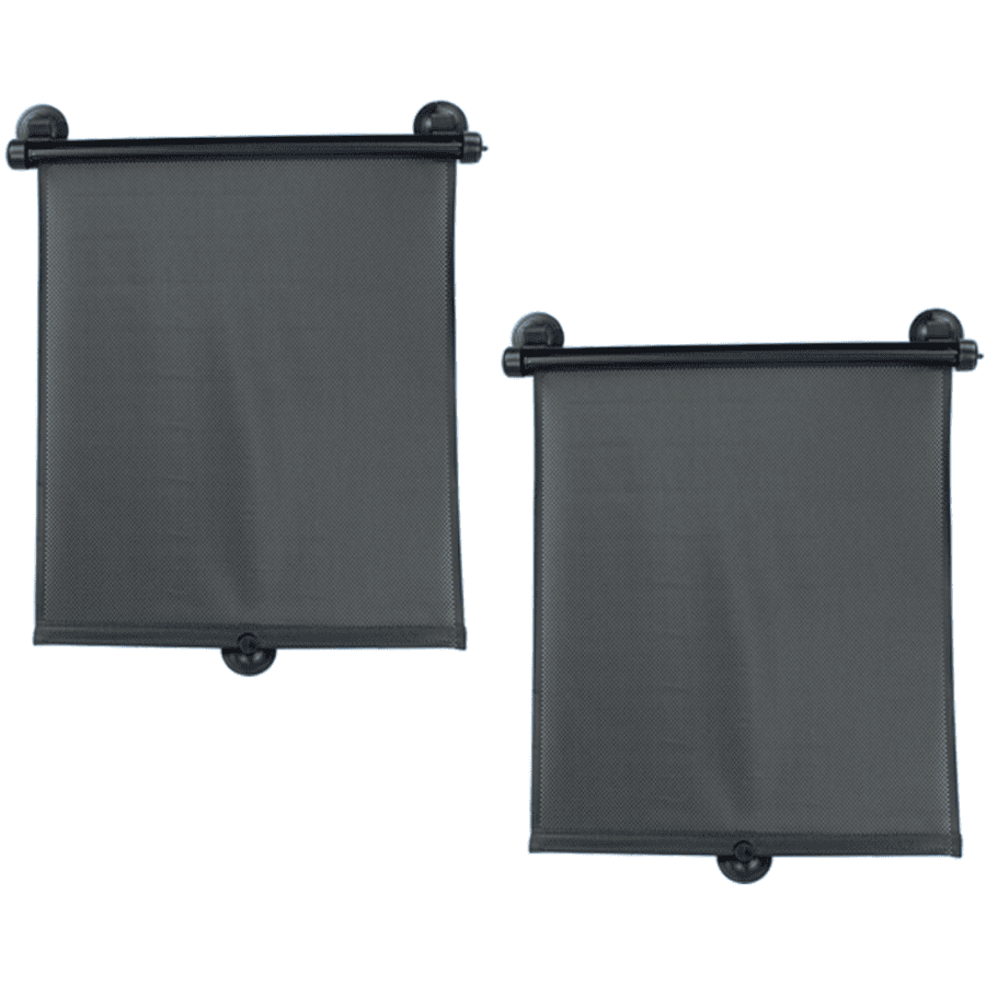 Altabebe Pare-soleil pour voiture déroulant noir lot de 2