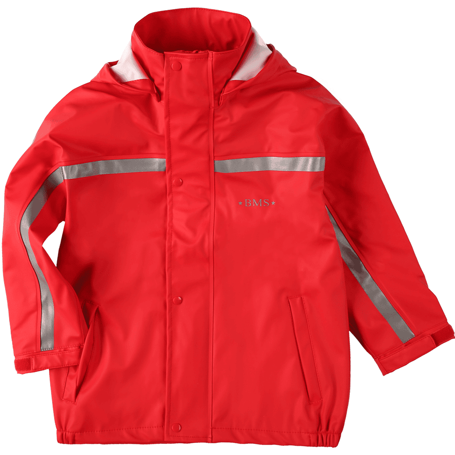 BMS Blouson de pluie Buddel rouge