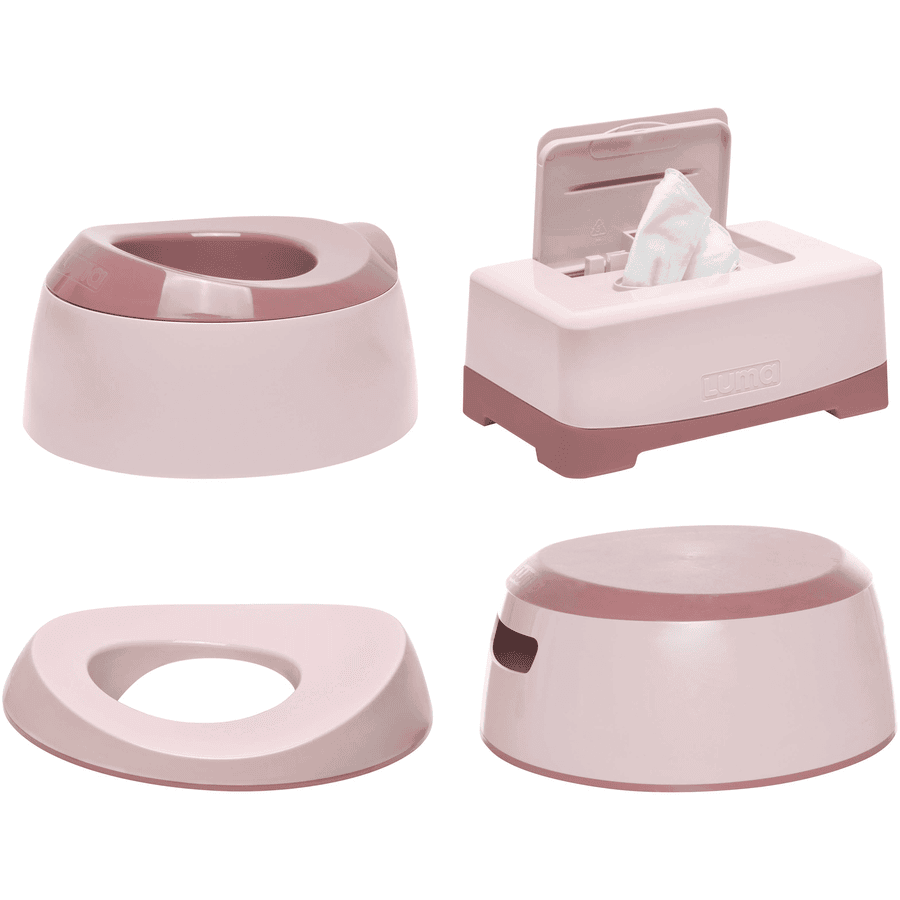 Luma ® Baby care Toalettopplæringssett Blossom Pink