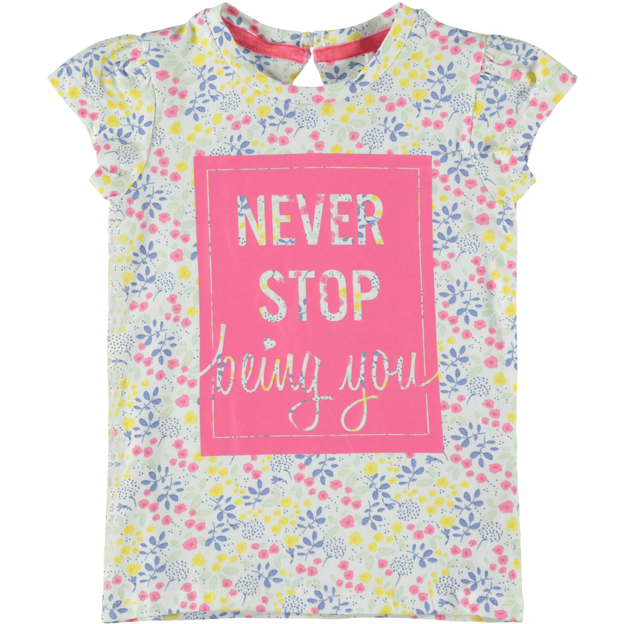 name it Girls T-Shirt Fijane, snow white