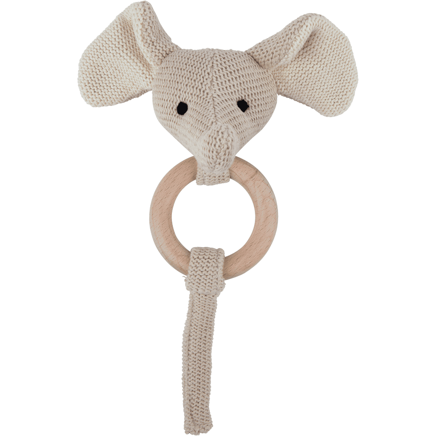 bieco Greifling Elefant mit Rassel