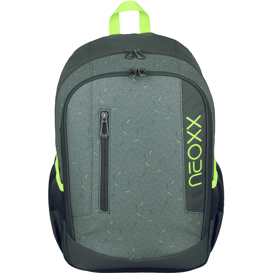 neoxx  Flow-ryggsäck tillverkad av återvunna PET-flaskor, grå