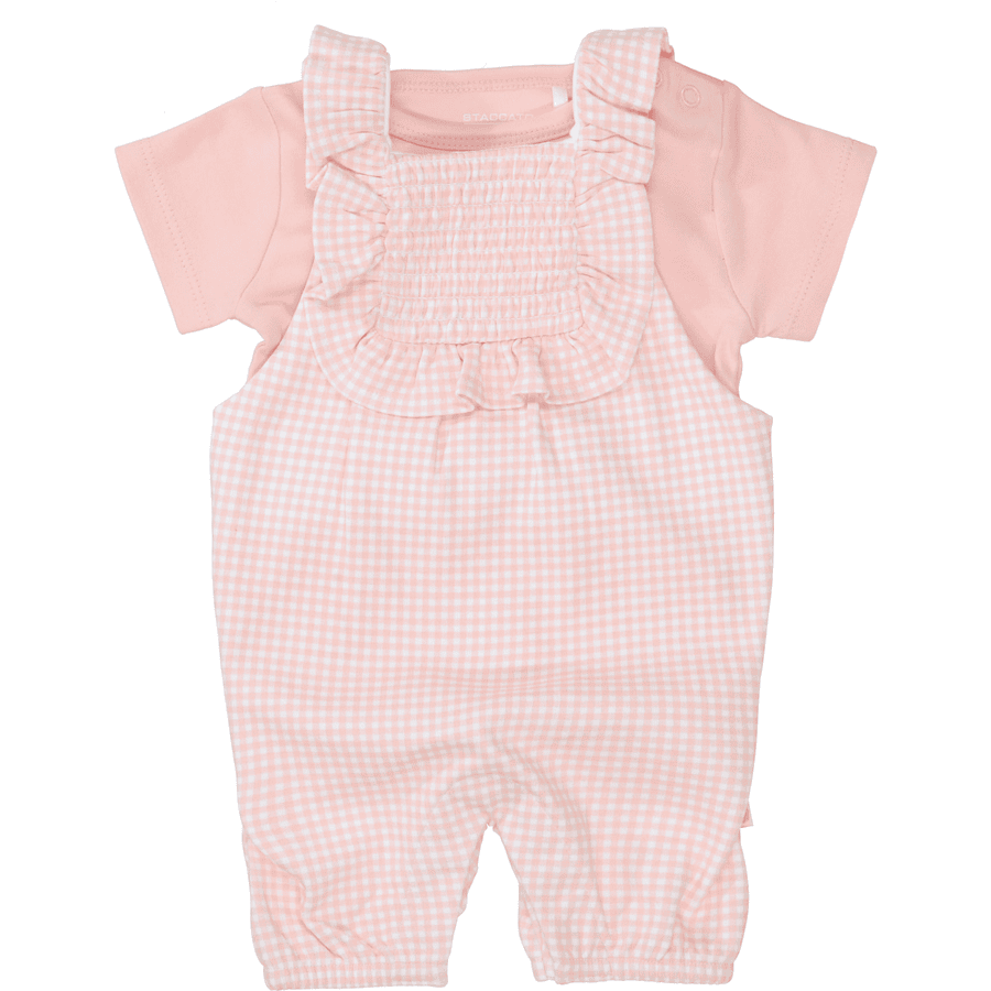 Staccato  romper+skjorte dark candy checked