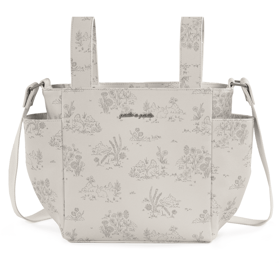 pasito a pasito Crossbody Tas Toile de Jouy Cream 