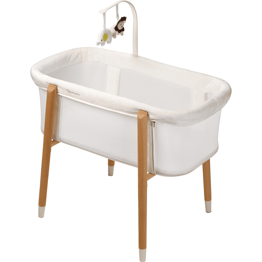 babyGO Beistellbett Sleepgood weiß mesh