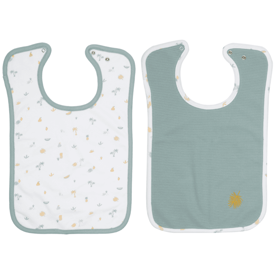 Luma® Bavoir enfant île tropicale lot de 2