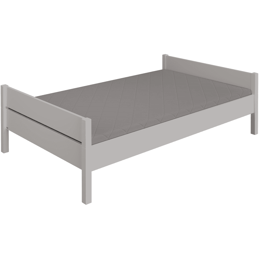 PAIDI Bett TIAGO 90x200 Kieselgrau