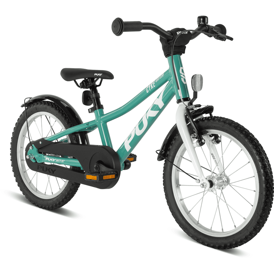 PUKY ® Bicicleta para niños CYKE 16 turquoise/white 