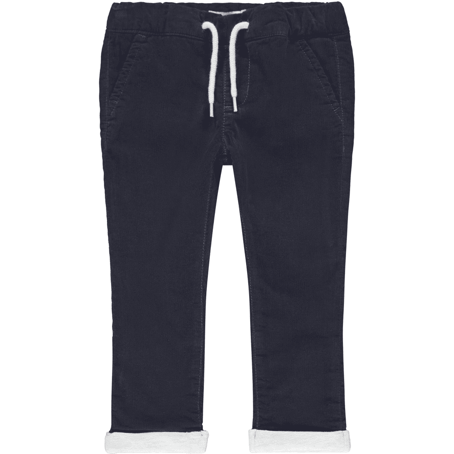 name it Pantalon en velours côtelé Nmmbabu Dark Sapphire