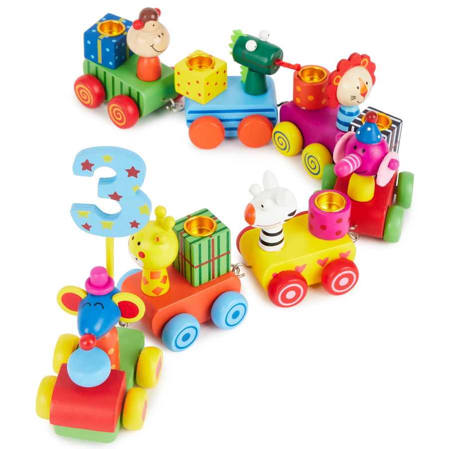 BIECO Trenino di compleanno (senza candeline)