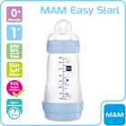 MAM Babyflaska Easy Start Anti-Colic 260 ml, 0+ månader, Whale