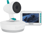 babymoov Video-Babyphone Yoo-Moov + Nachtlicht Squeezy weiß/grau Gratis
