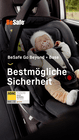 BeSafe Go Beyond Dark Grey Mélange babyautostol inkl. base Beyond black 