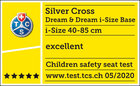 Silver Cross Ovetto Dream i-Size Eclipse, inclusa Base Isofix 