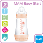 MAM Babyfles Easy Start Anti-Colic 260 ml, 0+ maanden, S child toad