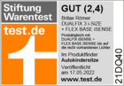 Britax Römer Kindersitz Dualfix 3 i-Size Space Black inklusive Flex Base iSENSE