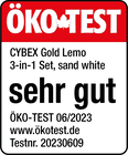 cybex GOLD Hochstuhl Lemo 3 in 1 Set Sand White